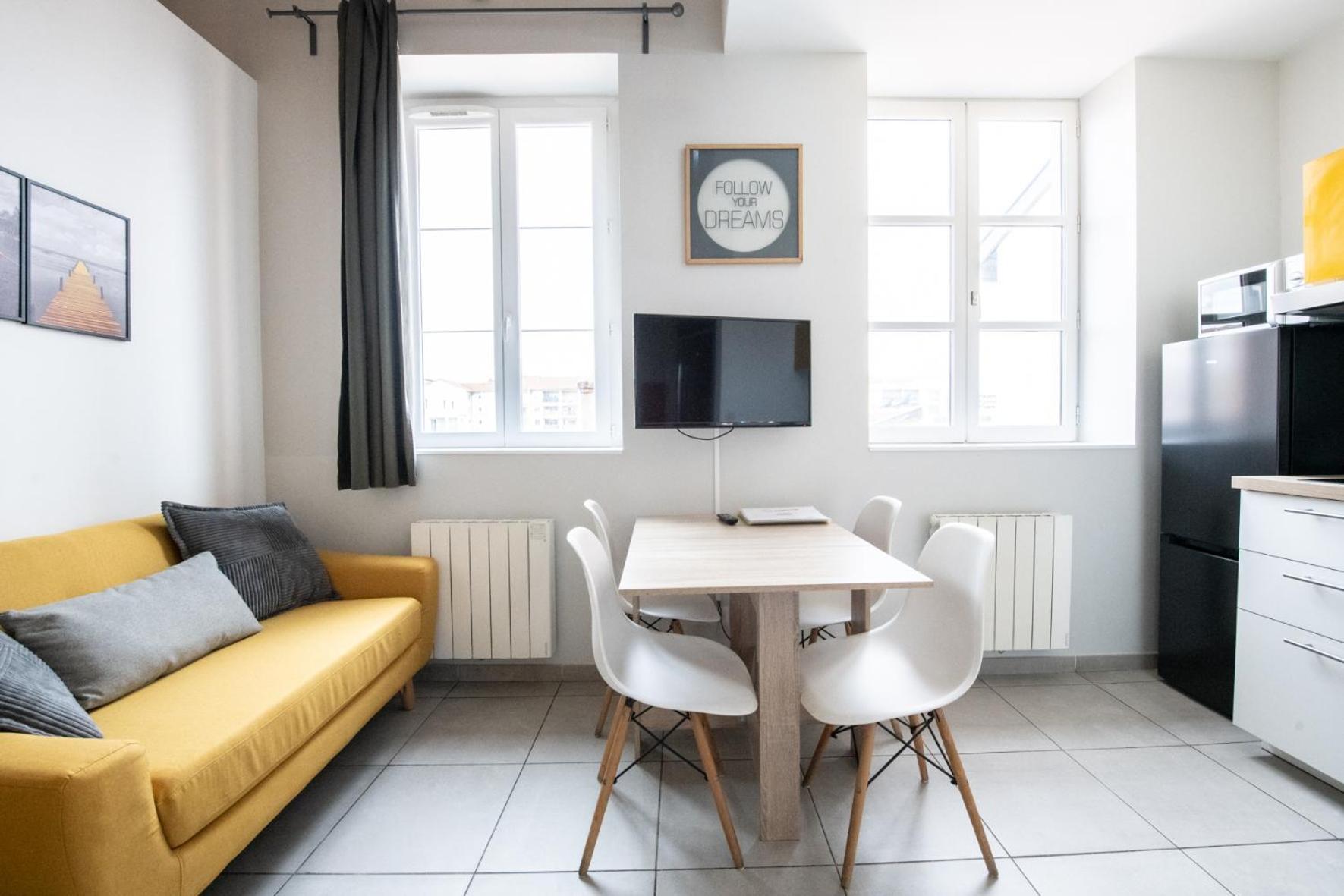 Duplex Scandinave A Cosy Et Calme - Lyon Part-Dieu Экстерьер фото