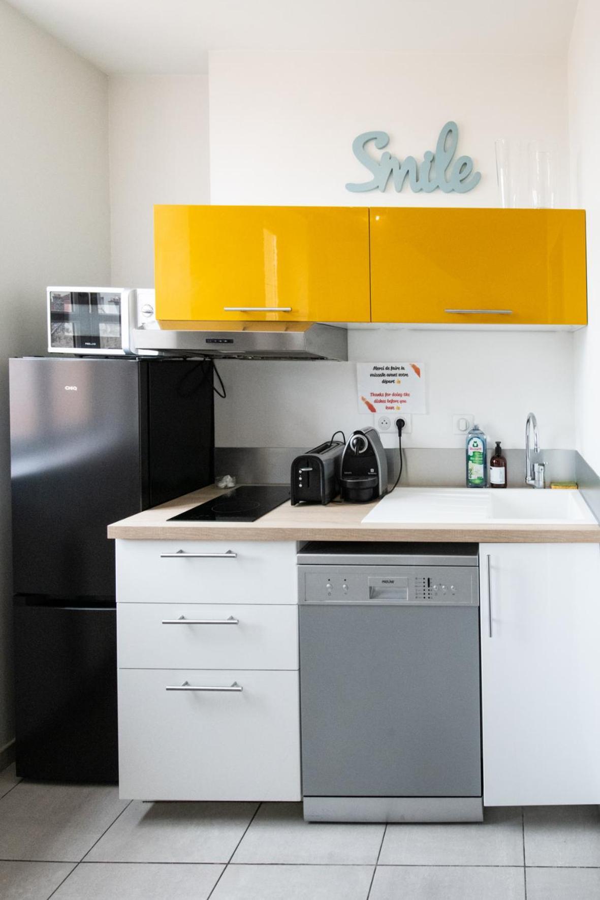 Duplex Scandinave A Cosy Et Calme - Lyon Part-Dieu Экстерьер фото