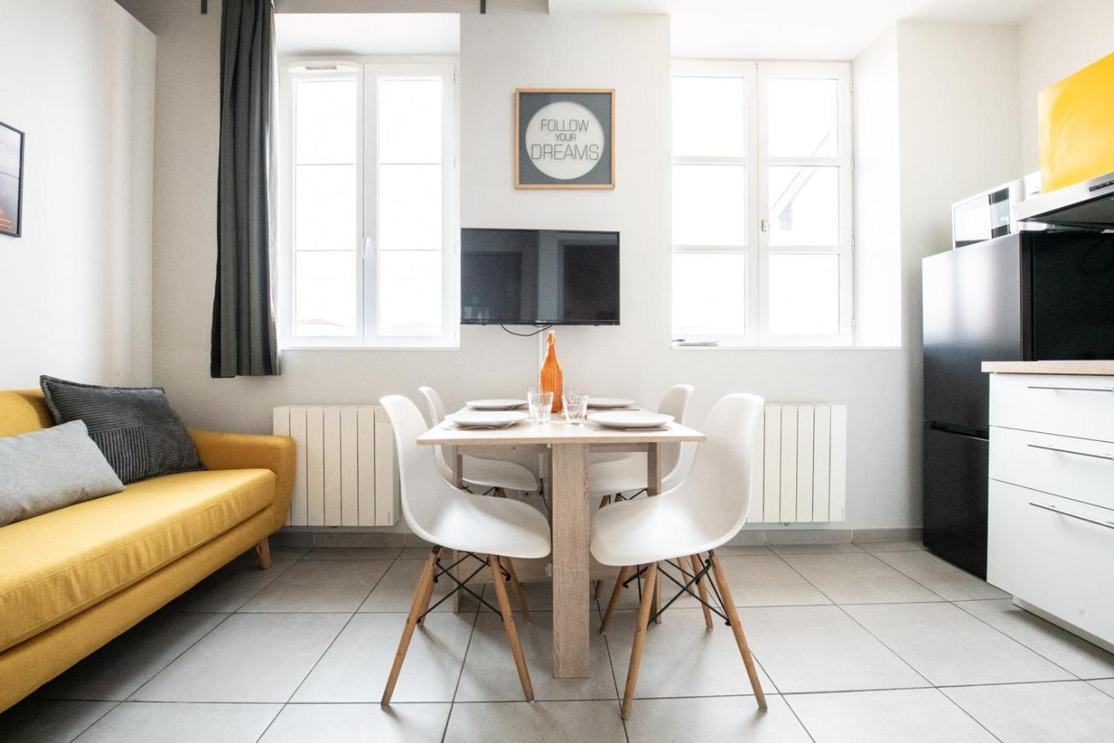 Duplex Scandinave A Cosy Et Calme - Lyon Part-Dieu Экстерьер фото