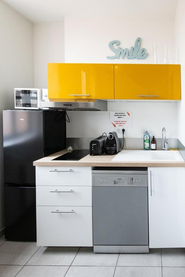 Duplex Scandinave A Cosy Et Calme - Lyon Part-Dieu Экстерьер фото